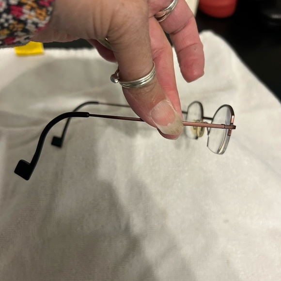 Theo metal eyeglass frames - Picture 4 of 6